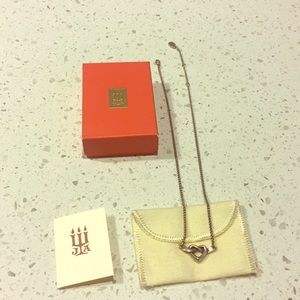 James Avery heart knot necklace